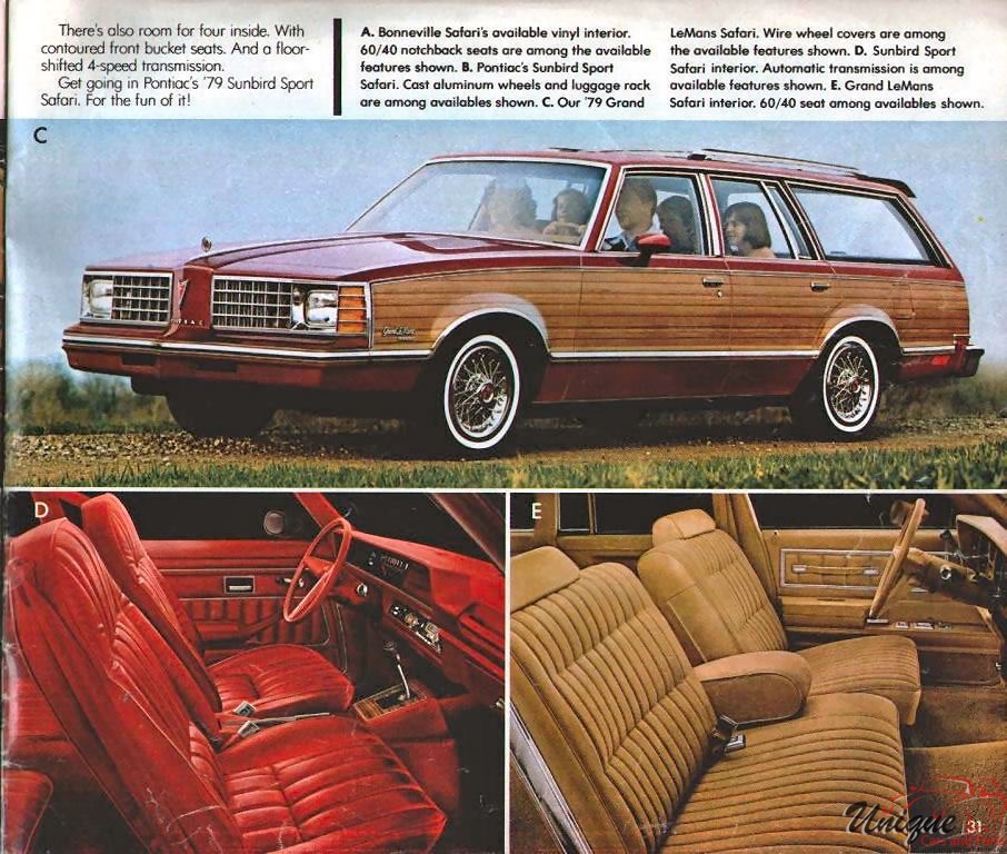 1979 Pontiac Brochure Page 15